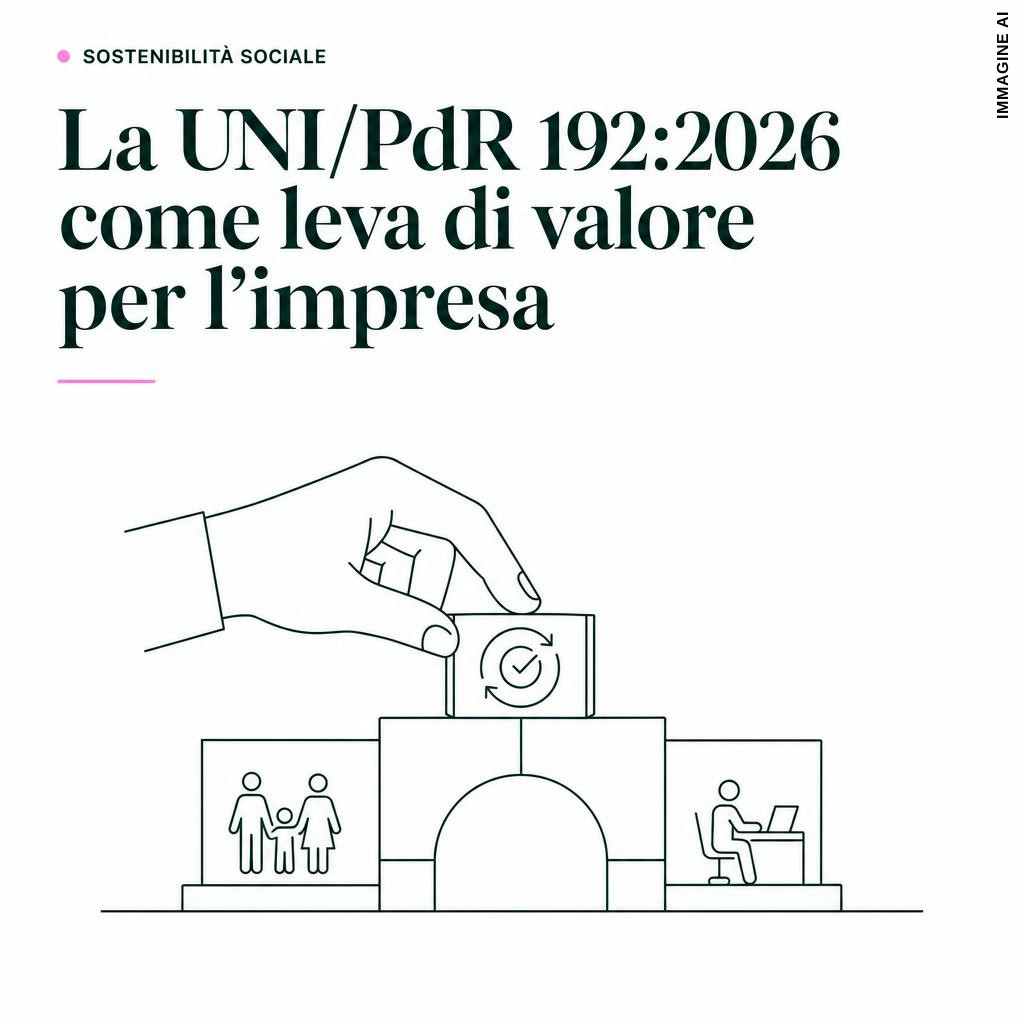 Citazione chiave dell'articolo: UNI/PdR 192:2026: sistema di gestione per la conciliazione