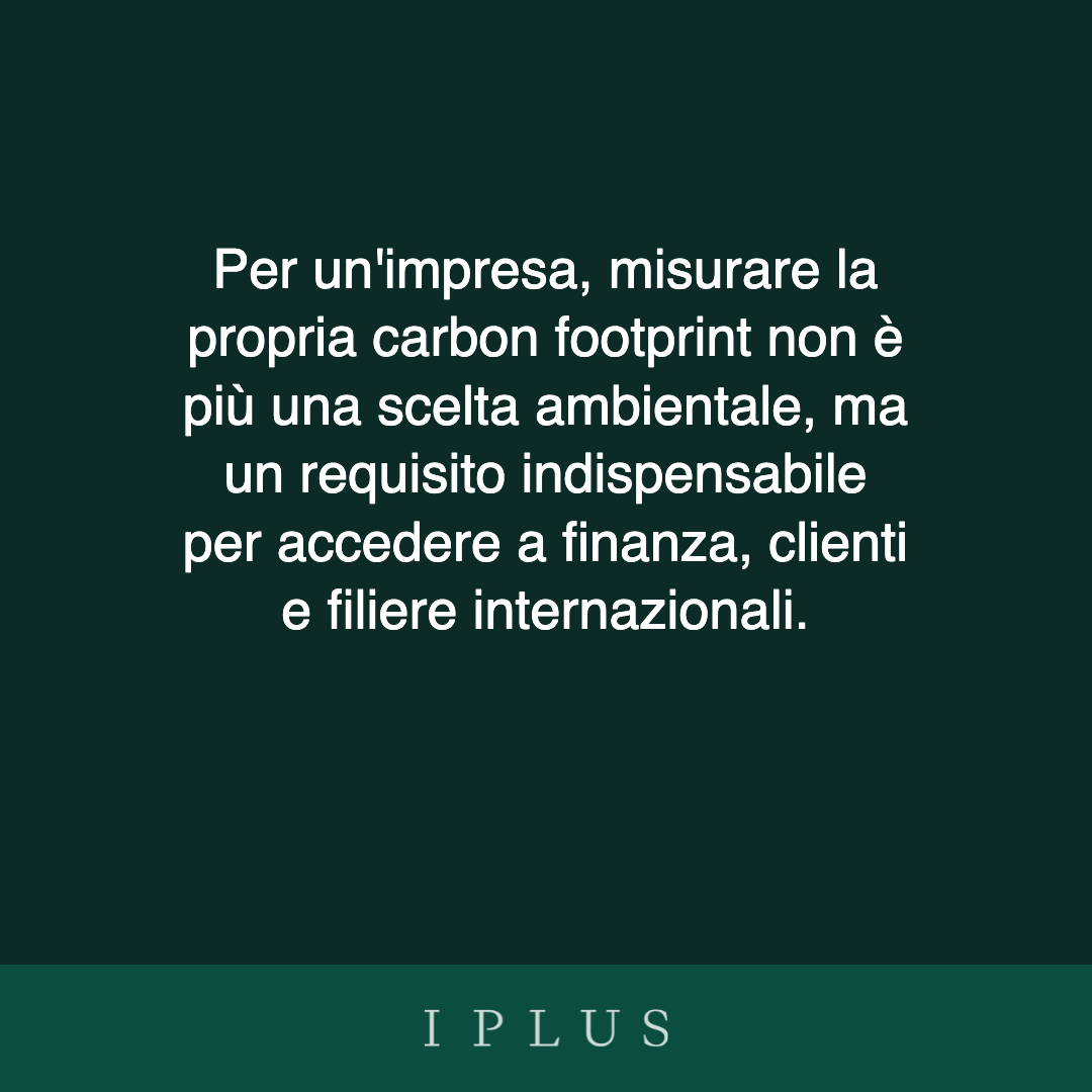 Citazione chiave dell'articolo: Carbon footprint: standard ISO e inventario emissioni